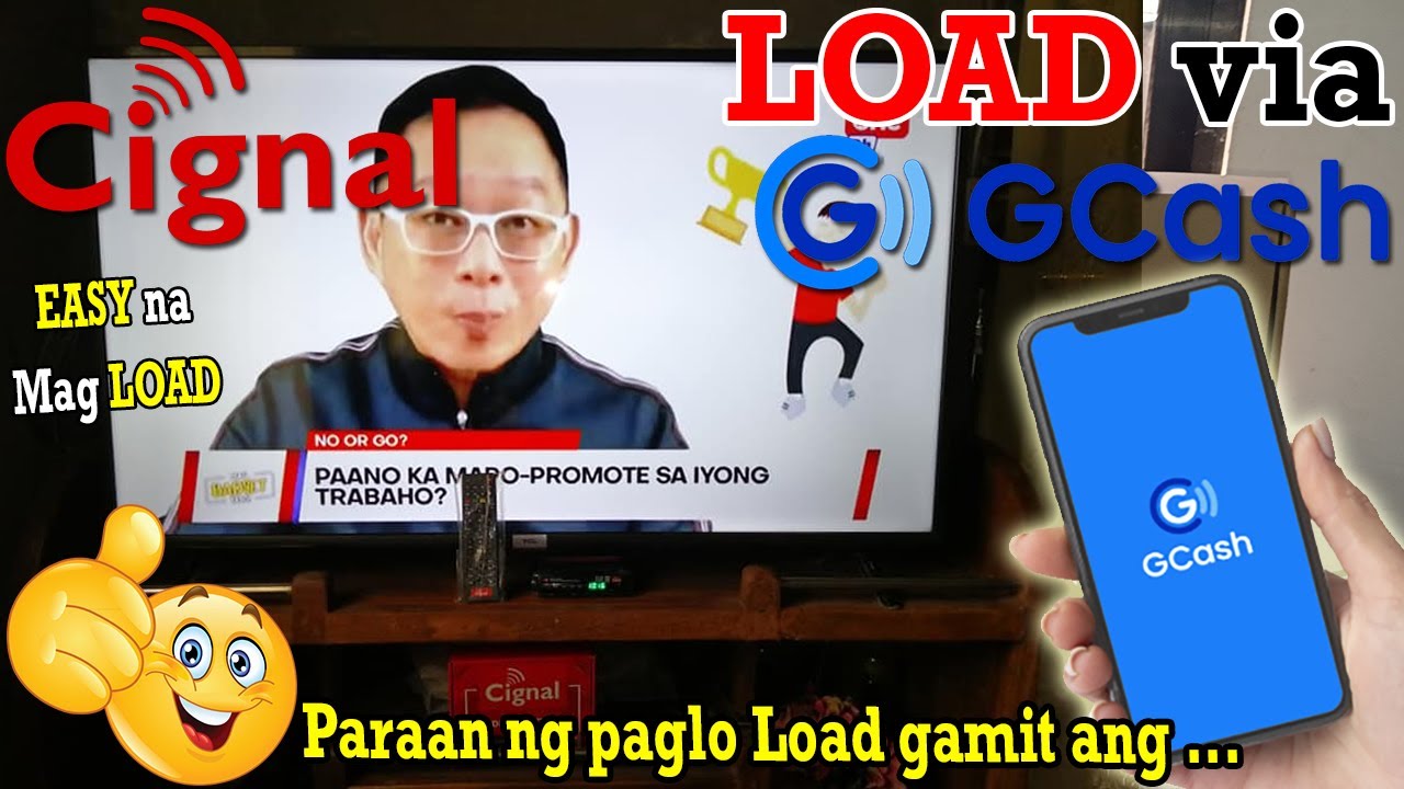 Paano mag load ng Cignal gamit ang Gcash