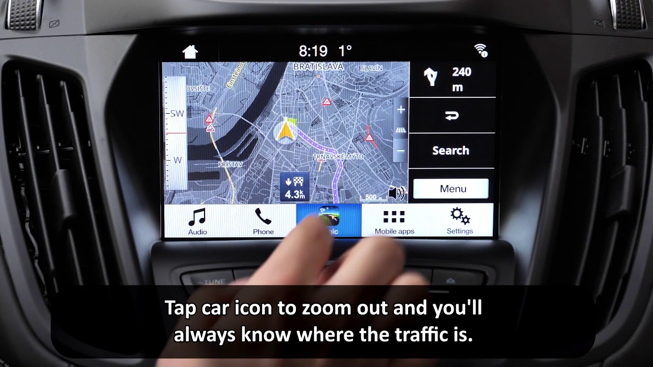 How To Use Sygic Car Navigation Advanced Navigation Features with FORD SYNC3