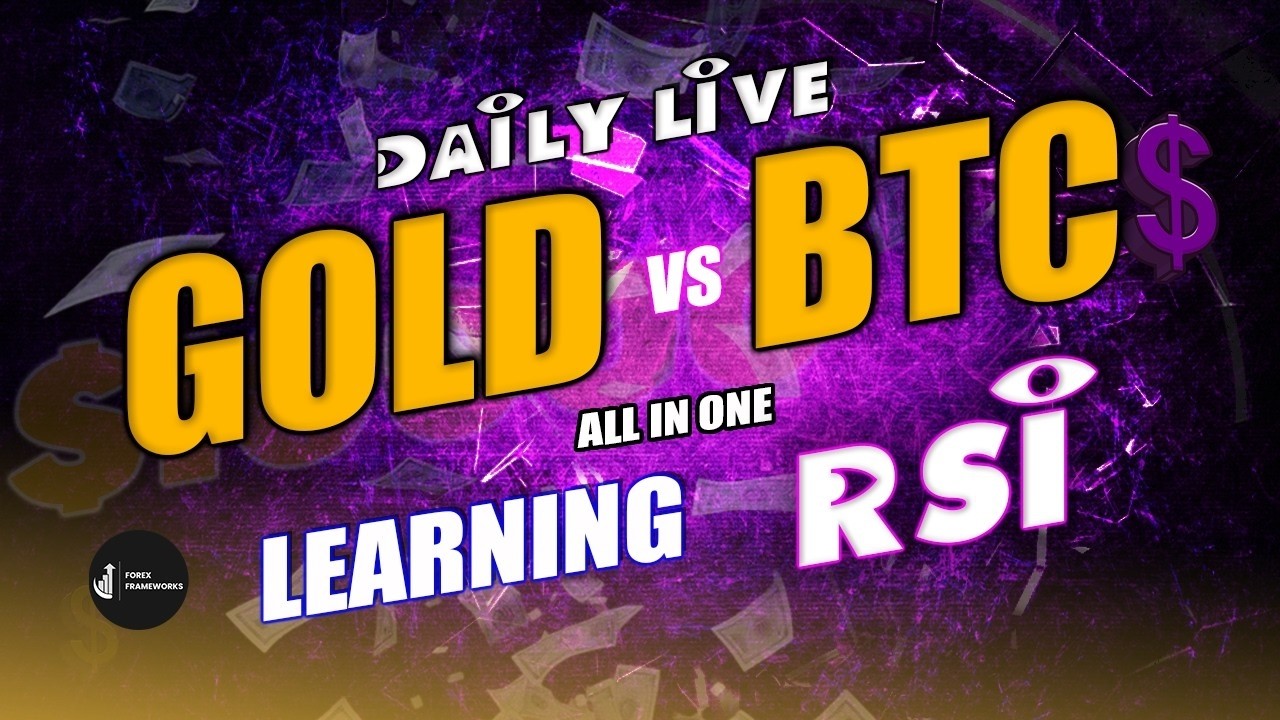 GOLD & BTC LIVE Trading | Forex Live Trading Room  #crypto #forexlive #forexframeworks
