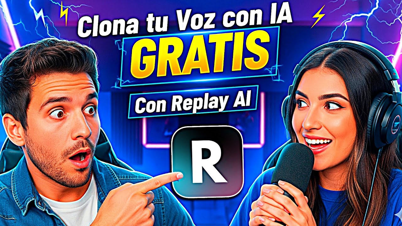 Clona tu Voz con IA (GRATIS) Con Replay AI