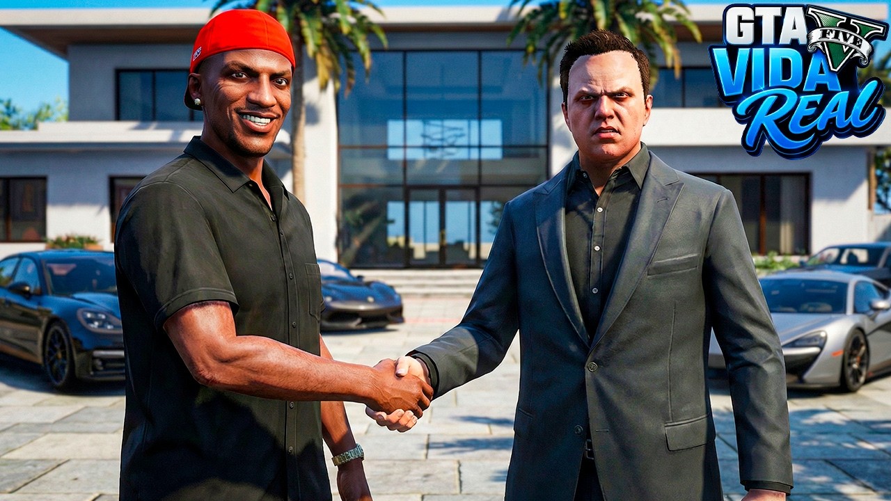 GTA V : VIDA REAL - TIVE QUE ALUGAR A MINHA MANSÃO NOVA - #121