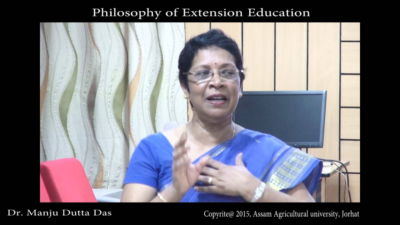 philosophy of extension education