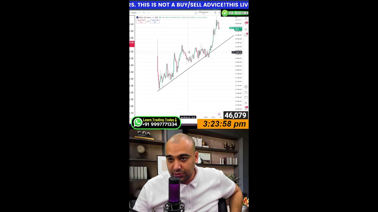 Live Trading ZERO HERO TRADE ✅ #nifty  #livetrading (Portrait)