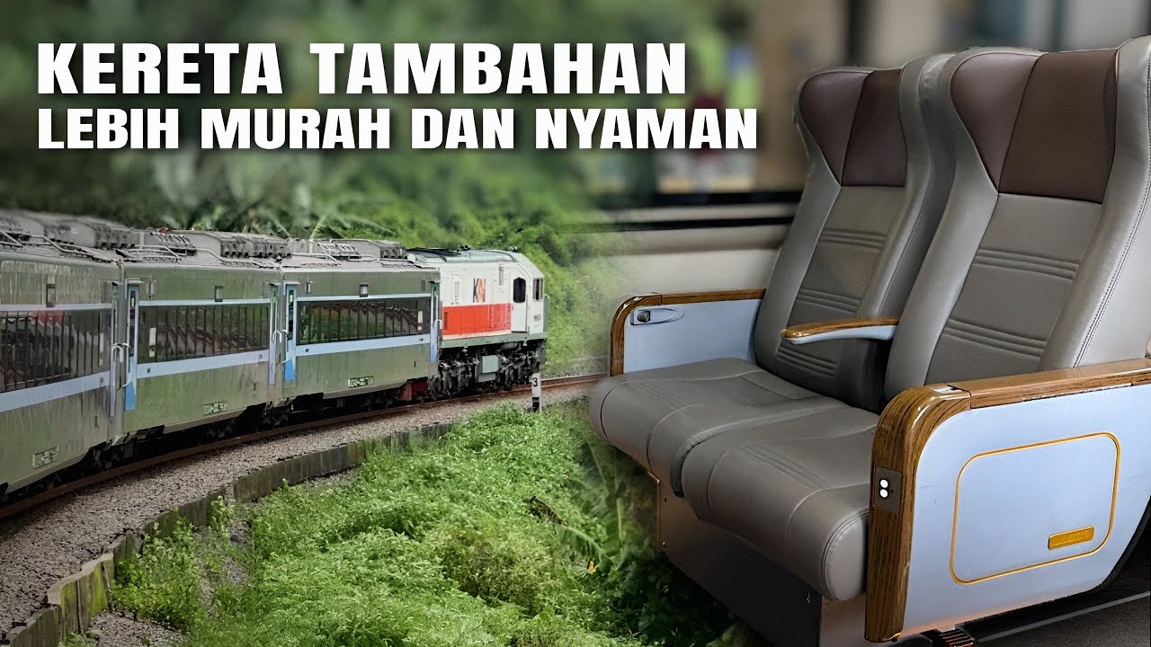 KERETA TAMBAHAN MEWAH “PALING MURAH”?? | Naik Kereta Batavia Eksekutif New Generation Jakarta-Jogja