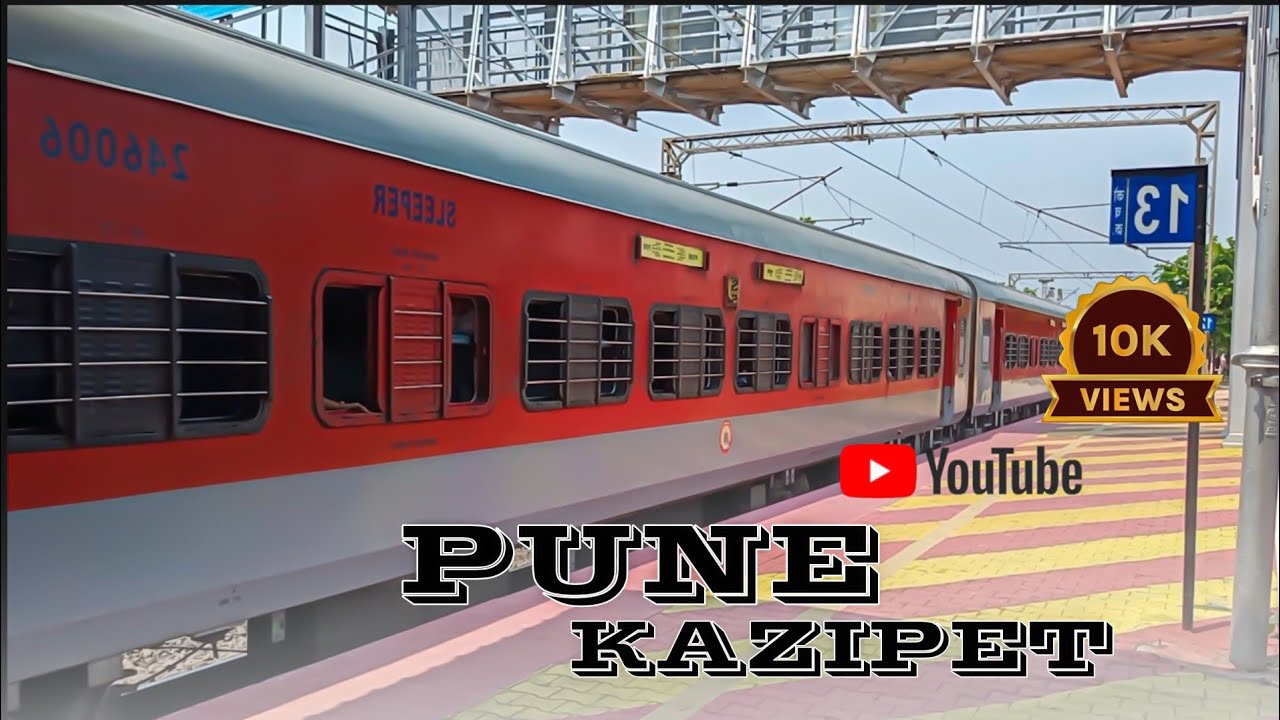 Pune - Kazipet Express एक आदमी ने जबरदस्ती की #bhusawal to #kazipet #train #Journey #indianrailways