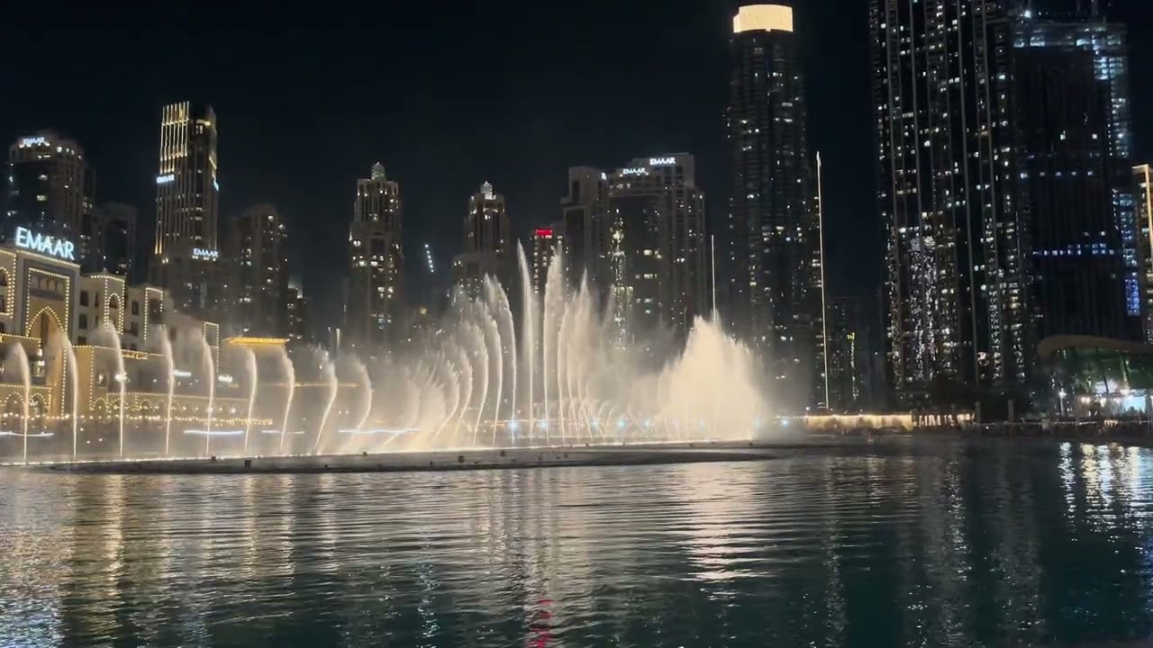 Dubai Fountain Show ⛲️ | Dubai | UAE | TRAVELISTA 47 | 