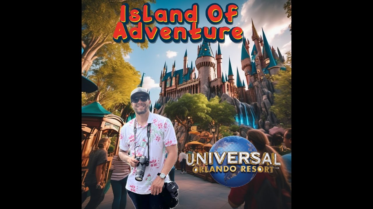 🐊 Orlando | 🏝️ Island of Adventure | 🎢 Universal Park |🔥 From Inside |