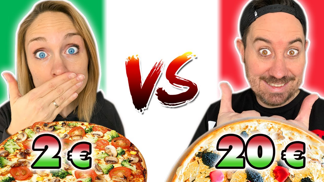 🍕 PIZZA BARATA vs CARA en ITALIA!!!