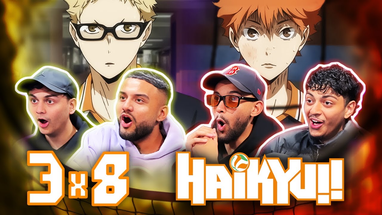 THE RETURN WE NEEDED!!! 🔥 | BROTHERS watch Haikyuu!! 3x8 