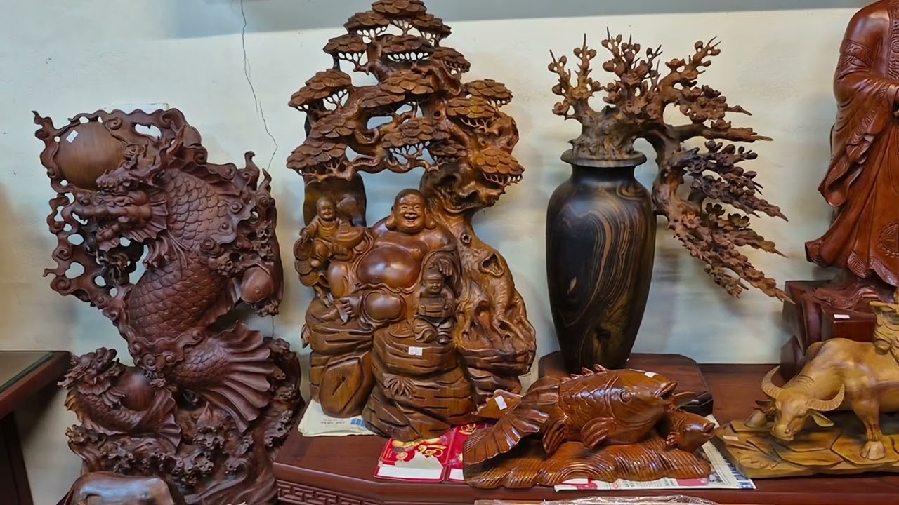 RẤT NHIỀU HÀNG TƯỢNG GỖ  ĐẸP GIÁ RẺ..
