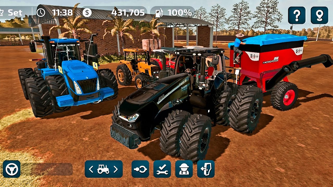 FS23 FAZENDA ALVORADA COM VÁRIOS MODS BRASILEIRO APK FS23 COM MODS BR 🇧🇷🚜🌾🫛🍇🫐