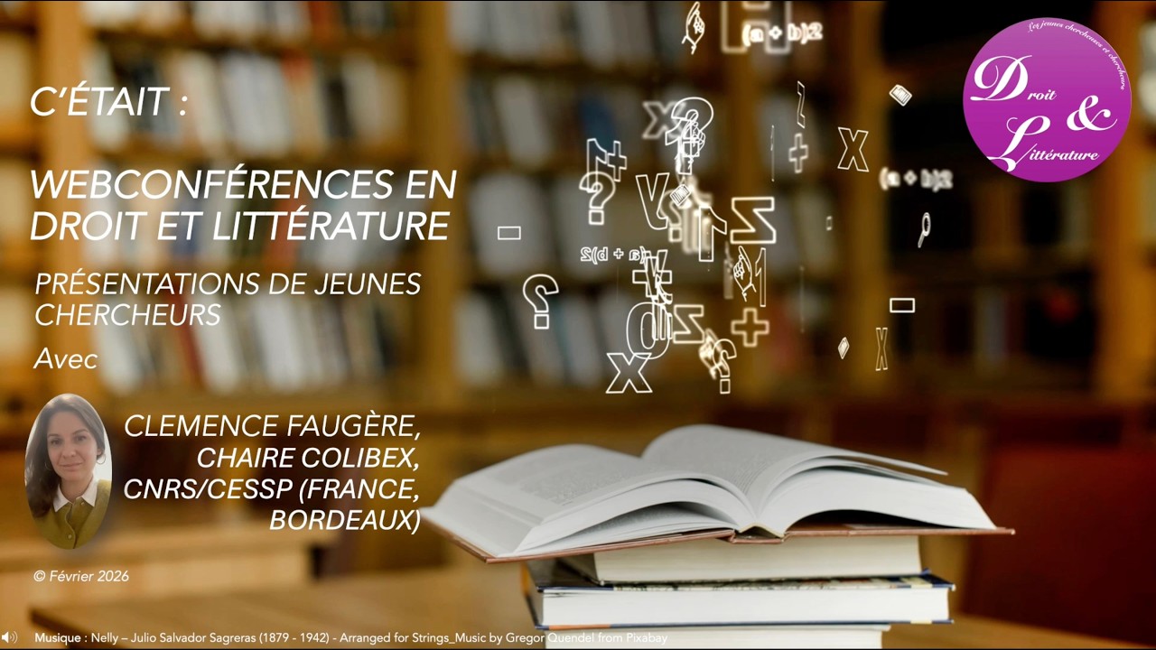 Penser la liberté d'expression à partir du mouvement Droit & Littérature - Clémence Faugère