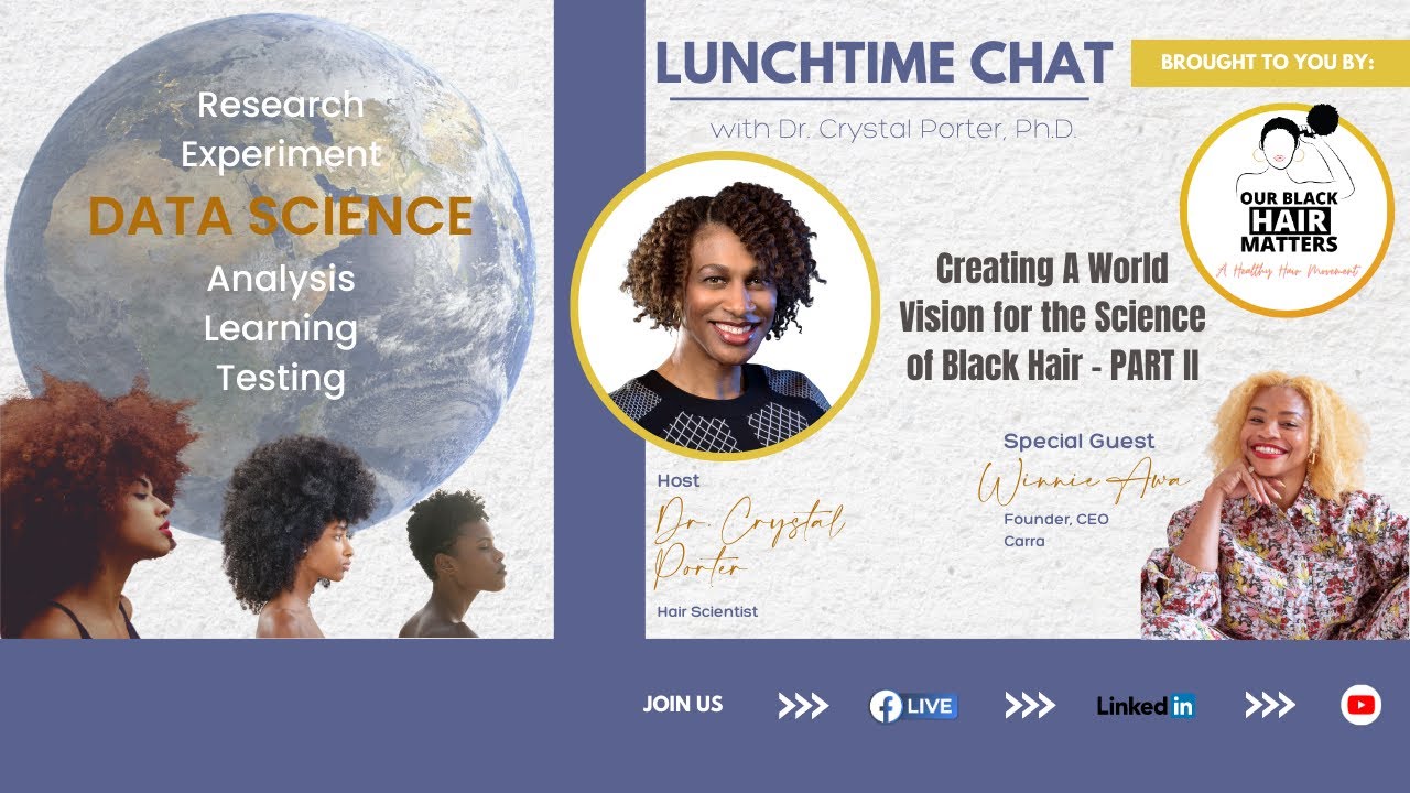 Creating a World Vision for the Science of Black Hair - PART II
