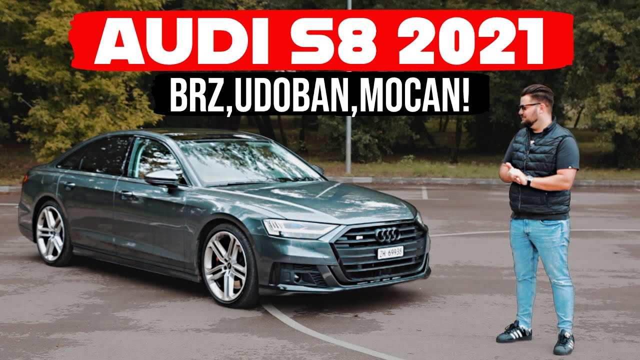 BRZ,UDOBAN,MOĆAN! AUDI S8 /// 4.0 TFSI V8 571ks 800NM MHEV
