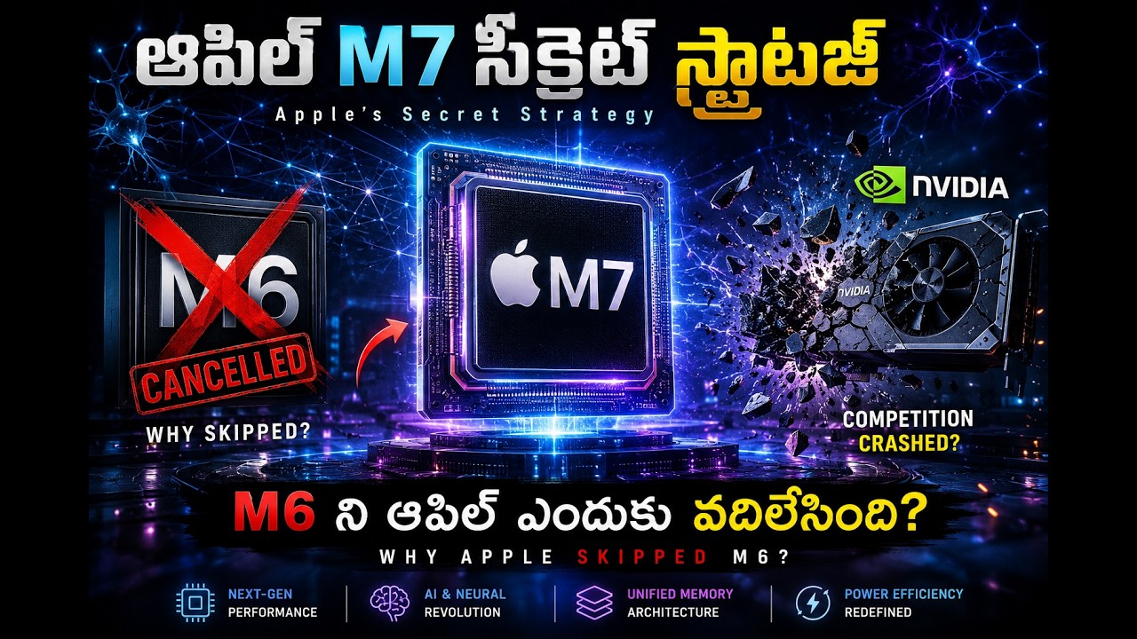 Apple's Secret AI Weapon: The M7 Chip and the War Against Nvidia