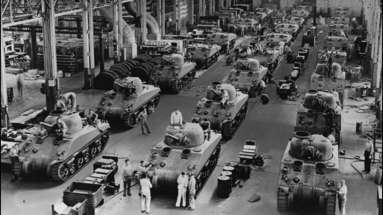 Germans Laughed At Sherman's 75mm Gun — Until 50,000 Rolled Off Assembly Lines In 18 Months