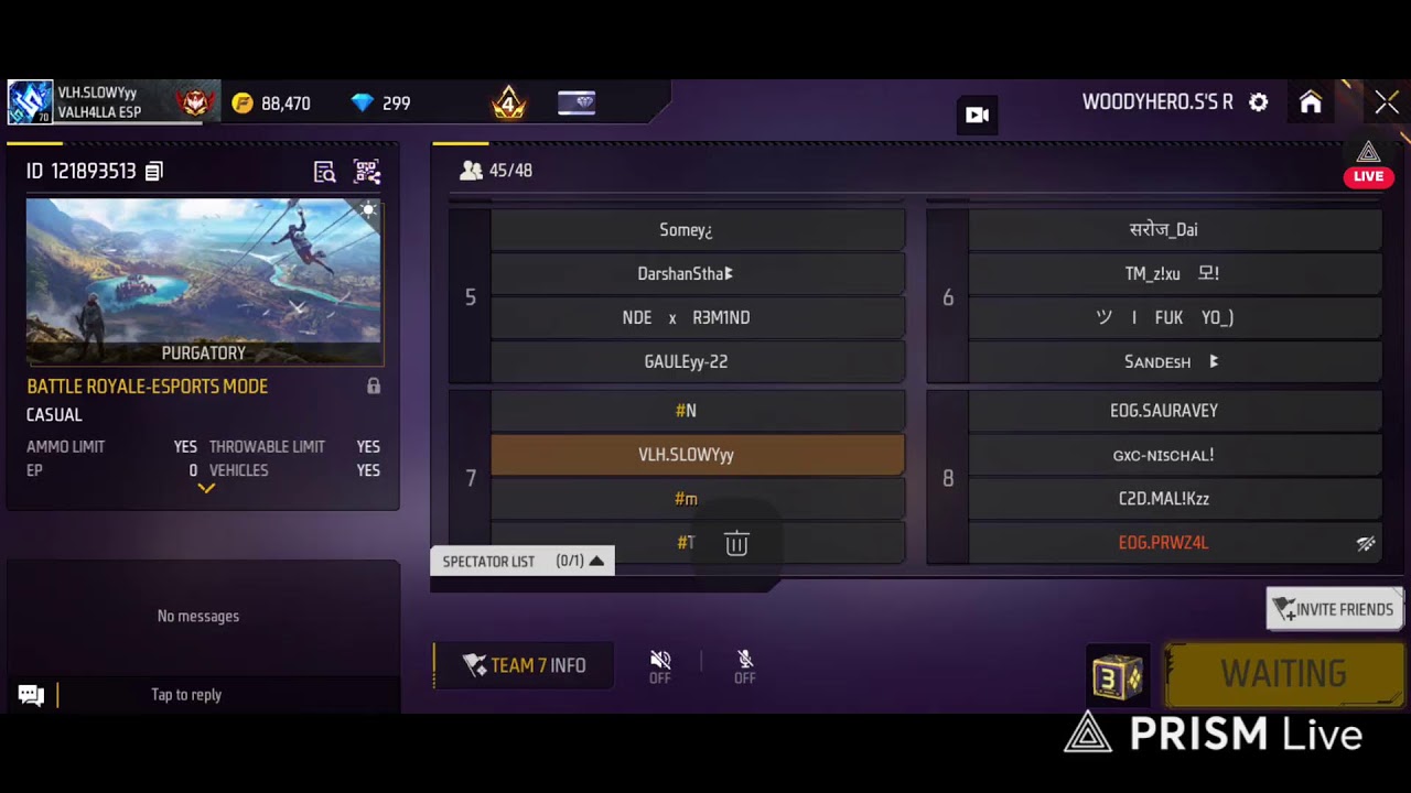 Live streaming of 2Slow4u FF