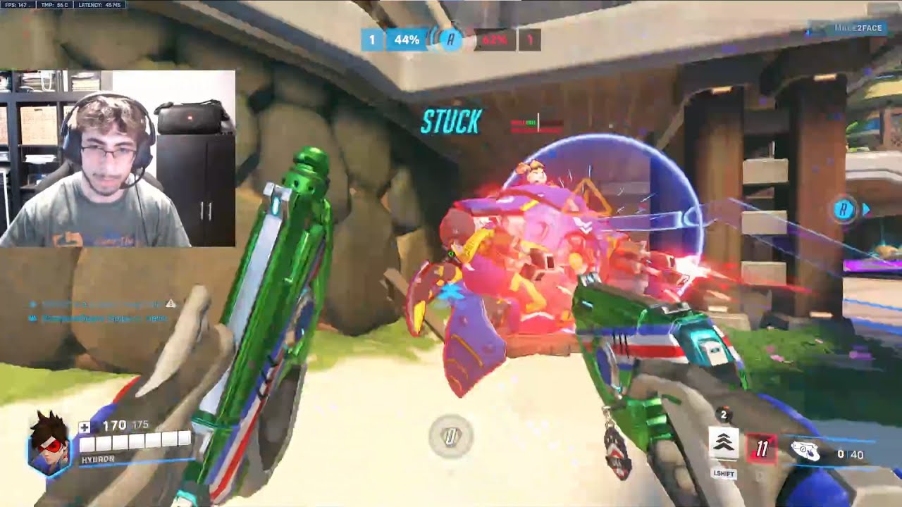 NERF TRACER! 18K DMG! HYDRON PRO TRACER GAMEPLAY SEASON 10 OVERWATCH 2