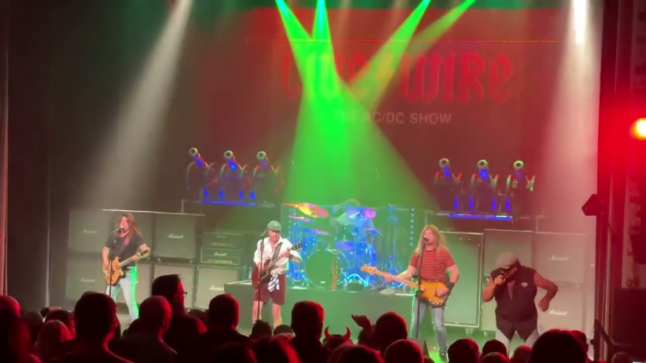 Livewire AC/DC Mansfield palace theatre uk 12/10/2024.