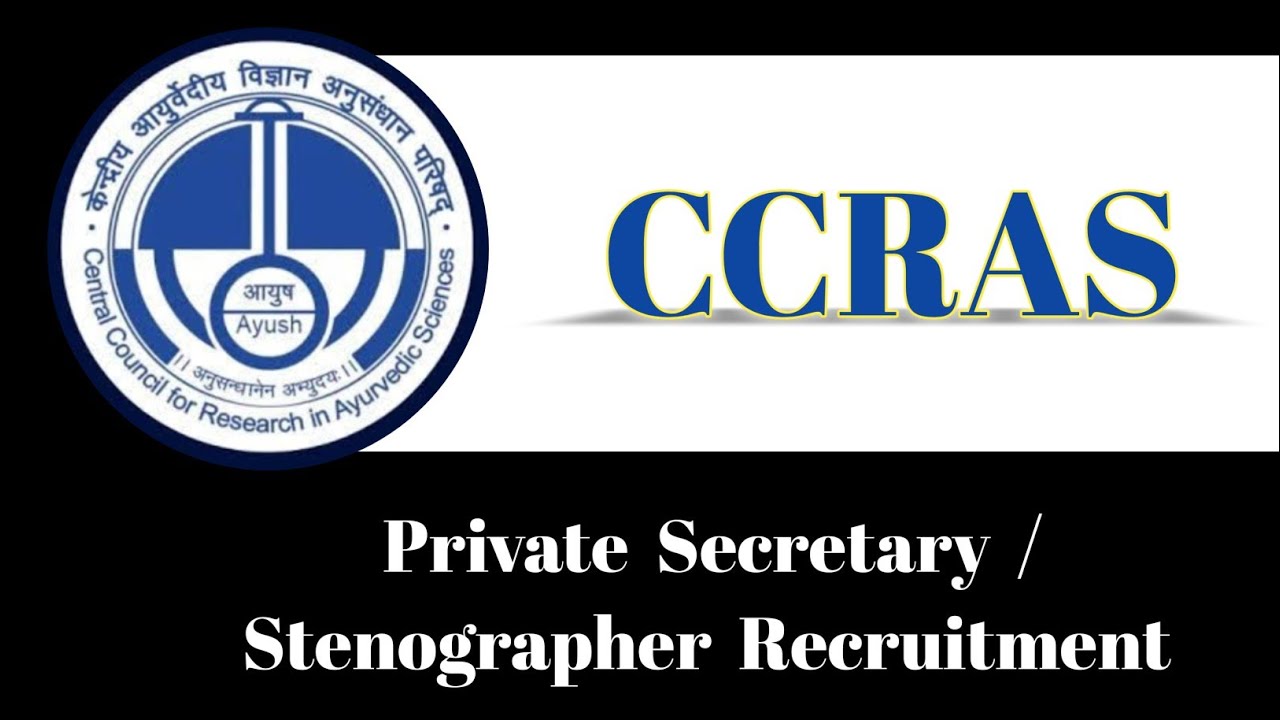 CCRAS Recruitment Alert 2026 || Secretary/ Stenographer Post Out 🔥|| Application Info Check Link 
