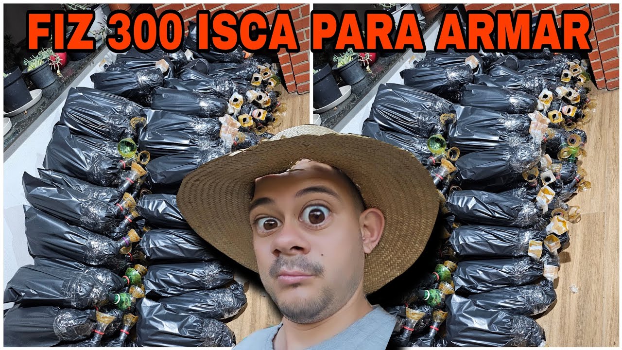 Fiz 300 ISCA PET para ARMAR nas MATAS (veja o passo a passo) #shorts 😱