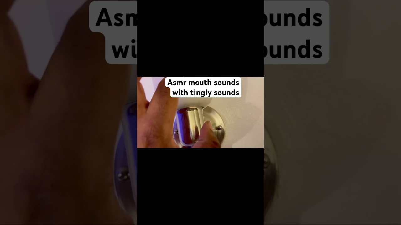 Asmr mouth sounds with tingly sounds #oneilasmr #asmrmouthsounds #asmrtingly #relaxation #foryou