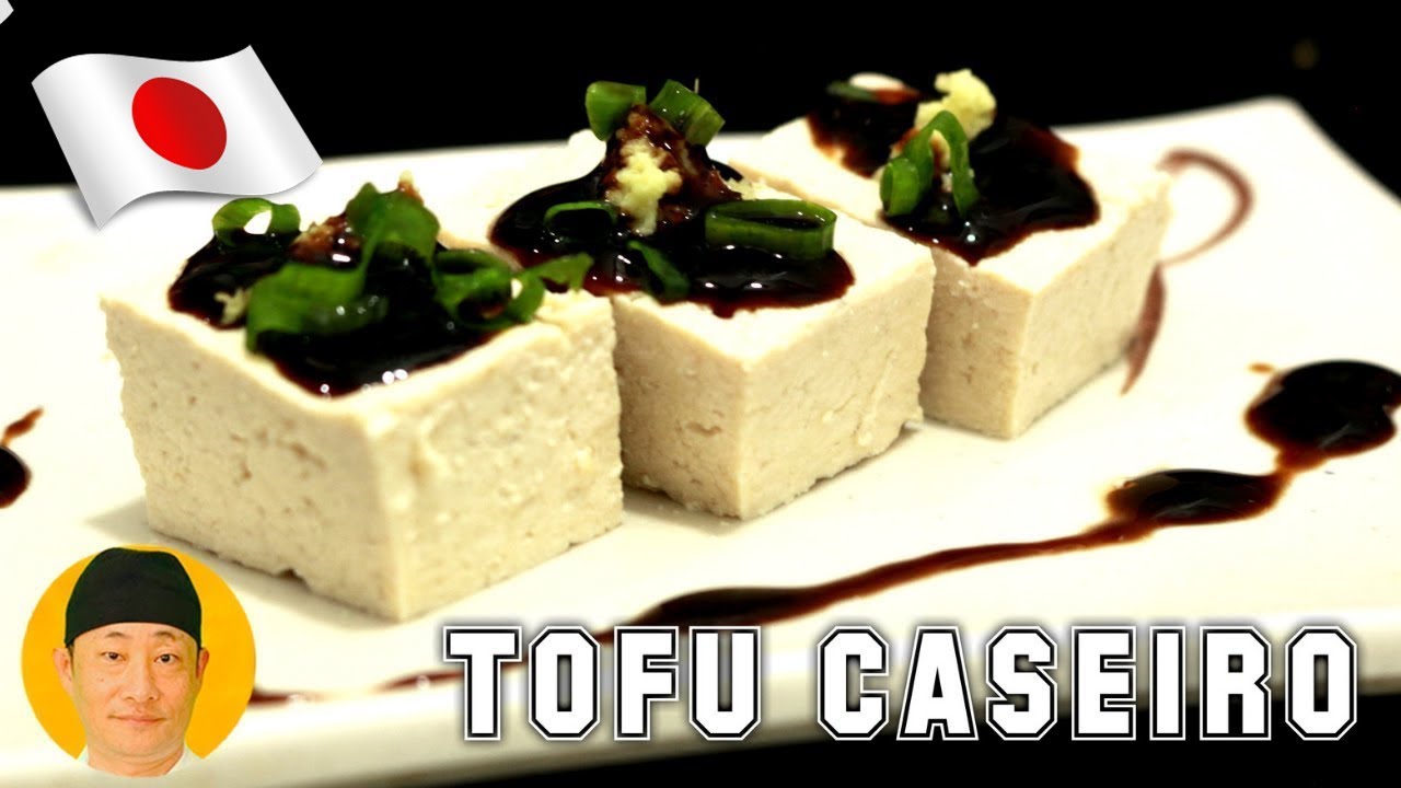 Tofu Caseiro  - FAÇA VOCÊ MESMO Queijo de Soja