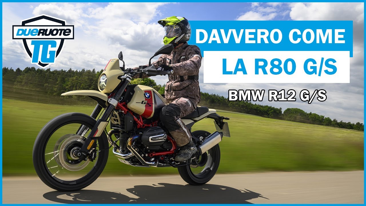 BMW R12 G/S: ritorno del mito - casco Arai SZ-R- Dueruote GenZ:  DueruoteTG