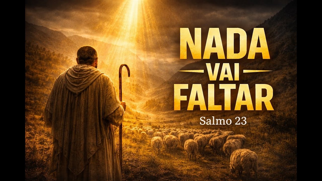 SALMO 23 | Nada Vai Faltar — Deus Está Cuidando de Tudo