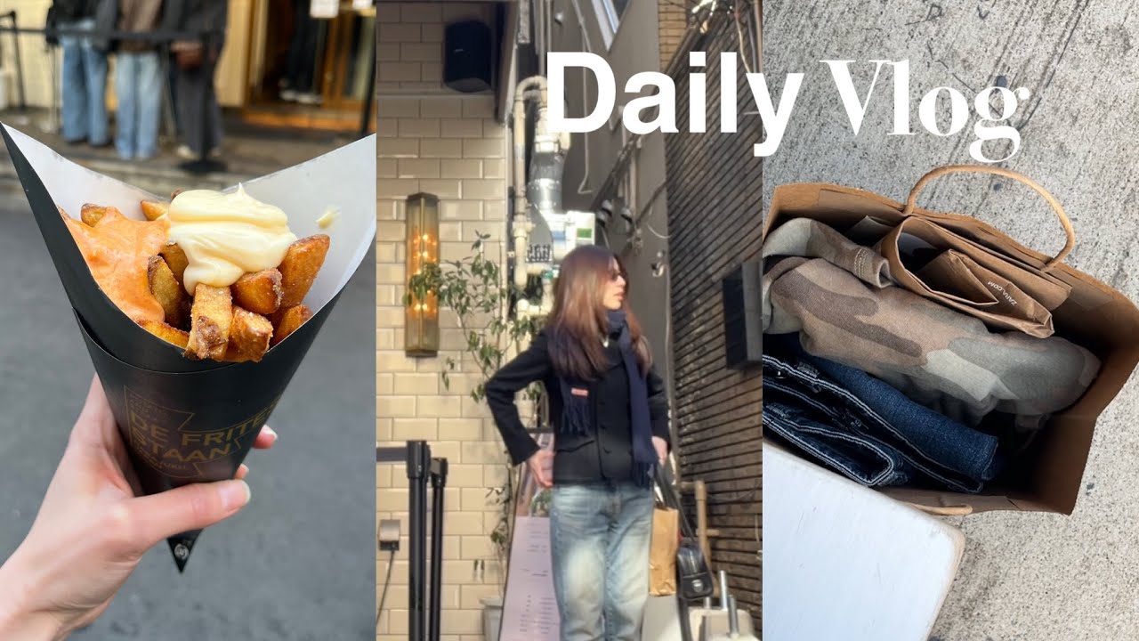 【Vlog】大阪から関東に来た歯科衛生士の休日🦷 | 東京🗼カフェ🥤ショッピング🧺