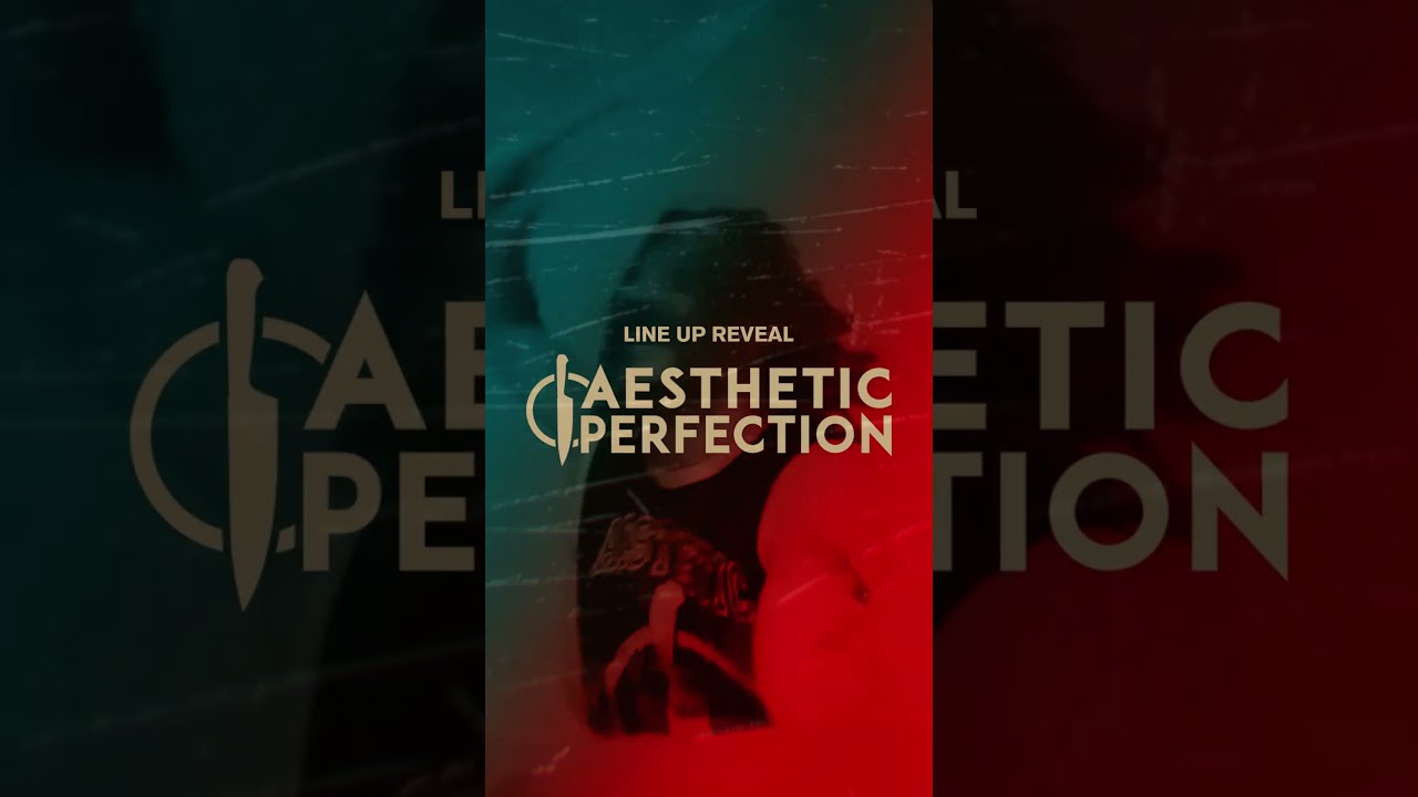 Always a pleasure to share the stage with our friends Aesthetic Perfection - Joining both days!