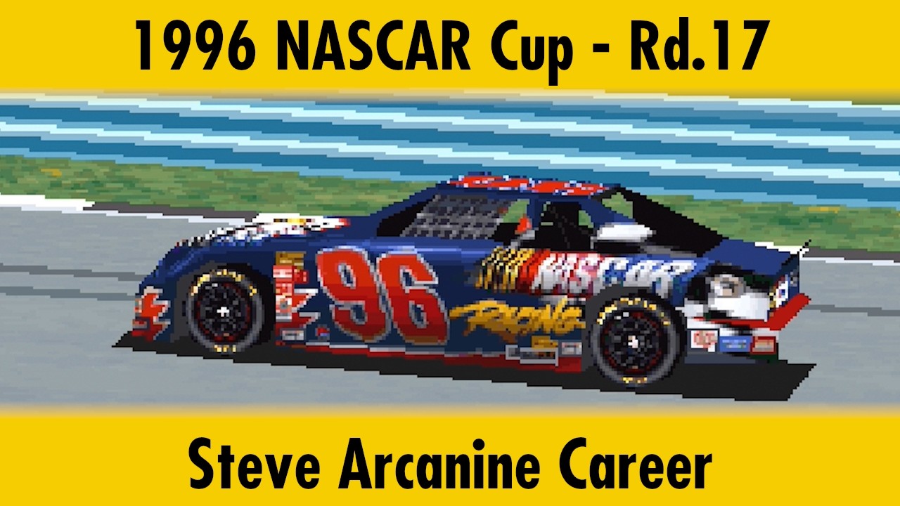 1996 The Bud at the Glen | NASCAR Racing 2 (DOS) | Steve Arcanine Career
