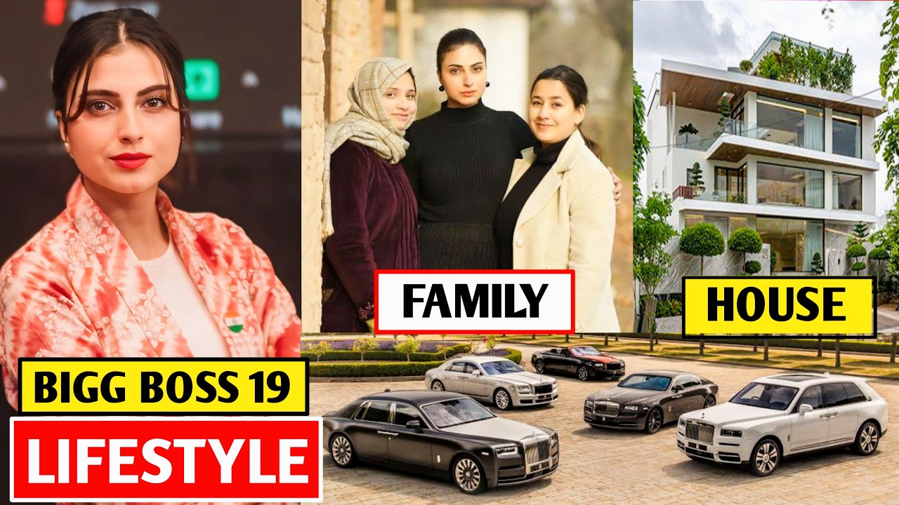 Farhana Bhat Lifestyle 2025, Bigg Boss 19, Age, Family, House, Net worth, Biography