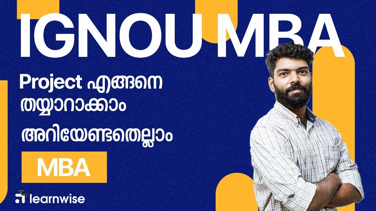 IGNOU MBA | Project തയ്യാറാക്കേണ്ടതെങ്ങനെ  | അറിയേണ്ടതെല്ലാം | IGNOU Coaching
