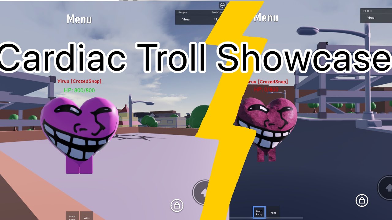 Cardiac troll showcase | New Valentine Troll | Trollge Universe Incidents (TUI)