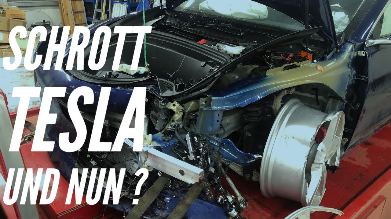 Tesla Unfall! Ist er noch zu retten?