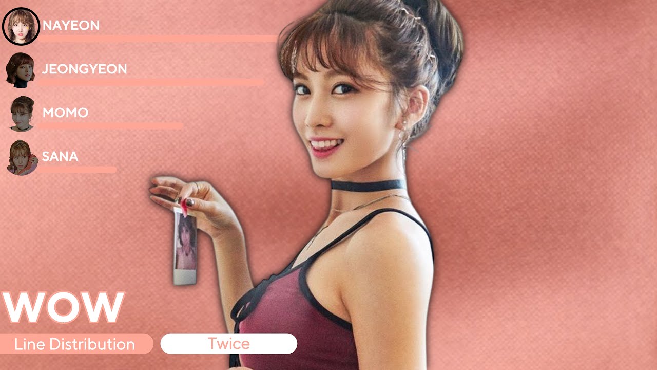 [UPDATED] TWICE - WOW (Line Distribution + Lyrics)