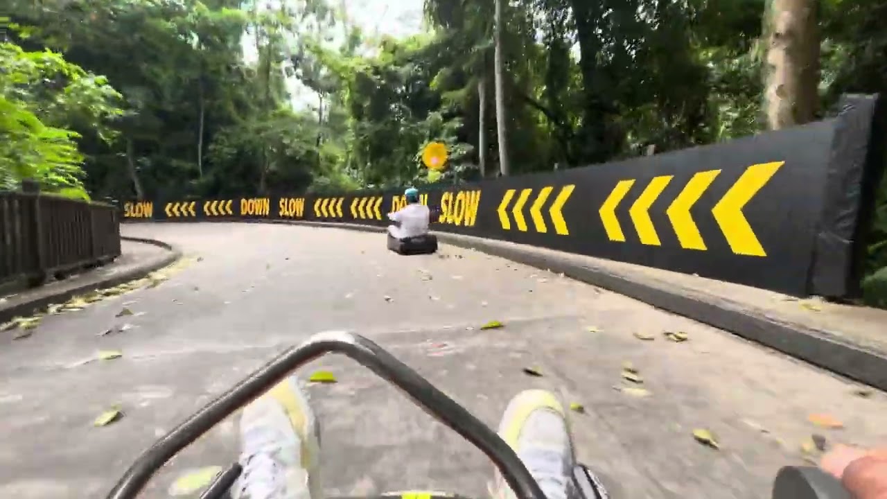 Luge Ride Santosa | Imbiah Look Out Station | Yellow Line Route | Singapore Tour Adventure Ride 2025
