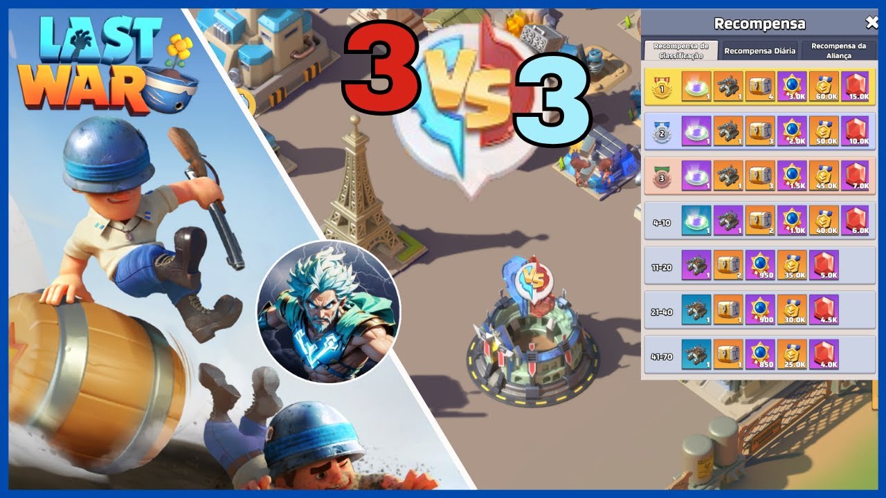 🏆LAST WAR 🏆Arena 3v3 Brawl - Elite Level - Epic Battle at the End