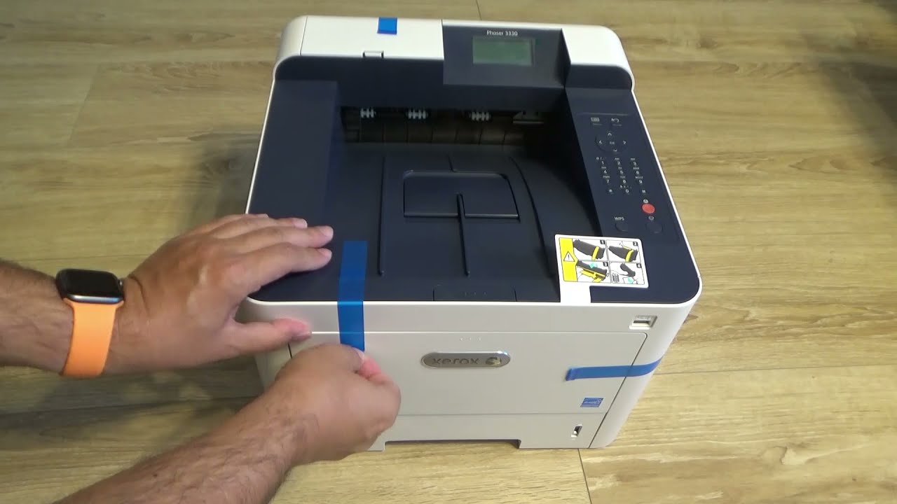 UnBoxing / unpacked Xerox Phaser 3330 / 330DNI