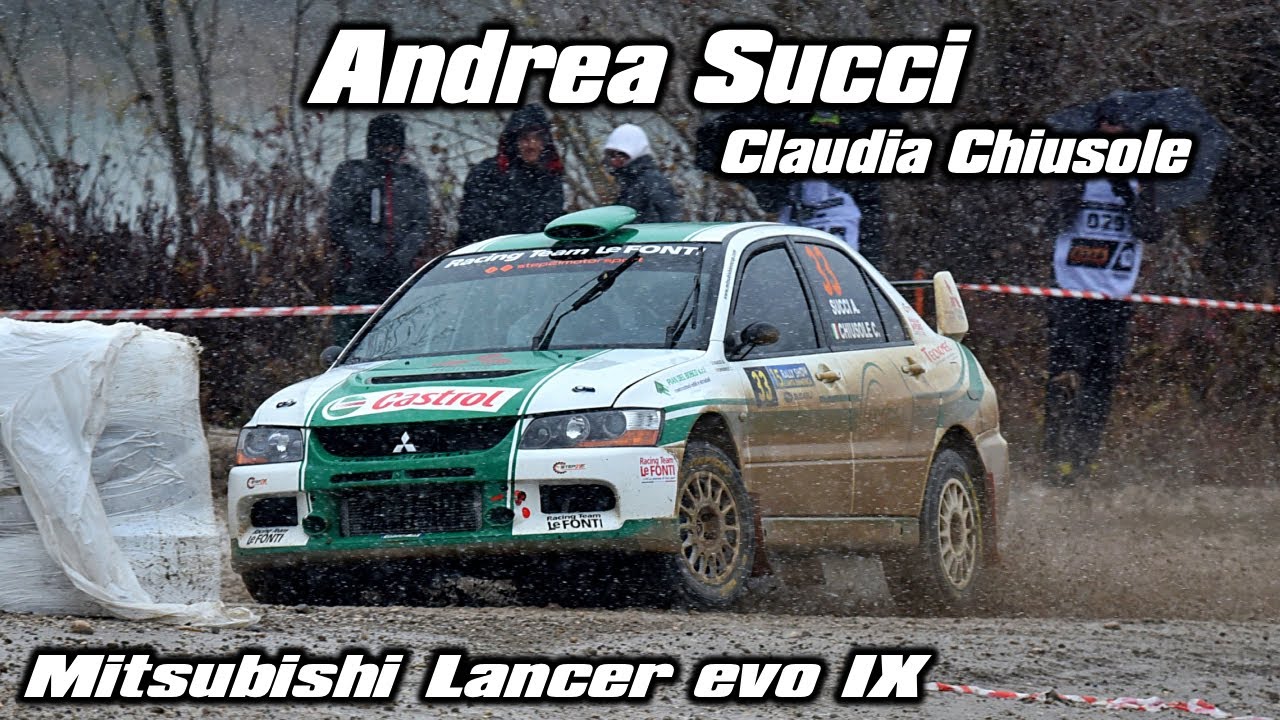 Andrea Succi / Claudia Chiusole - 15. Rally Show Santa Domenica 2025 - Mitsubishi Lancer evo  IX