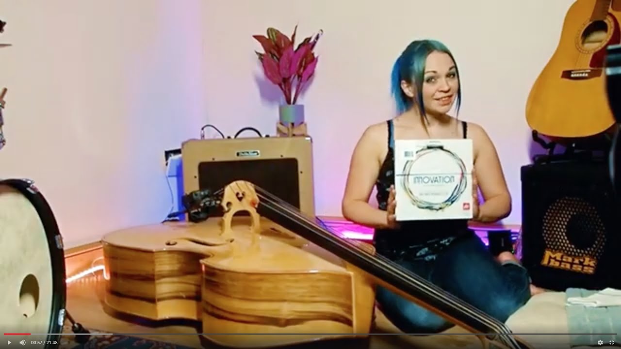 How to change Double Bass Strings