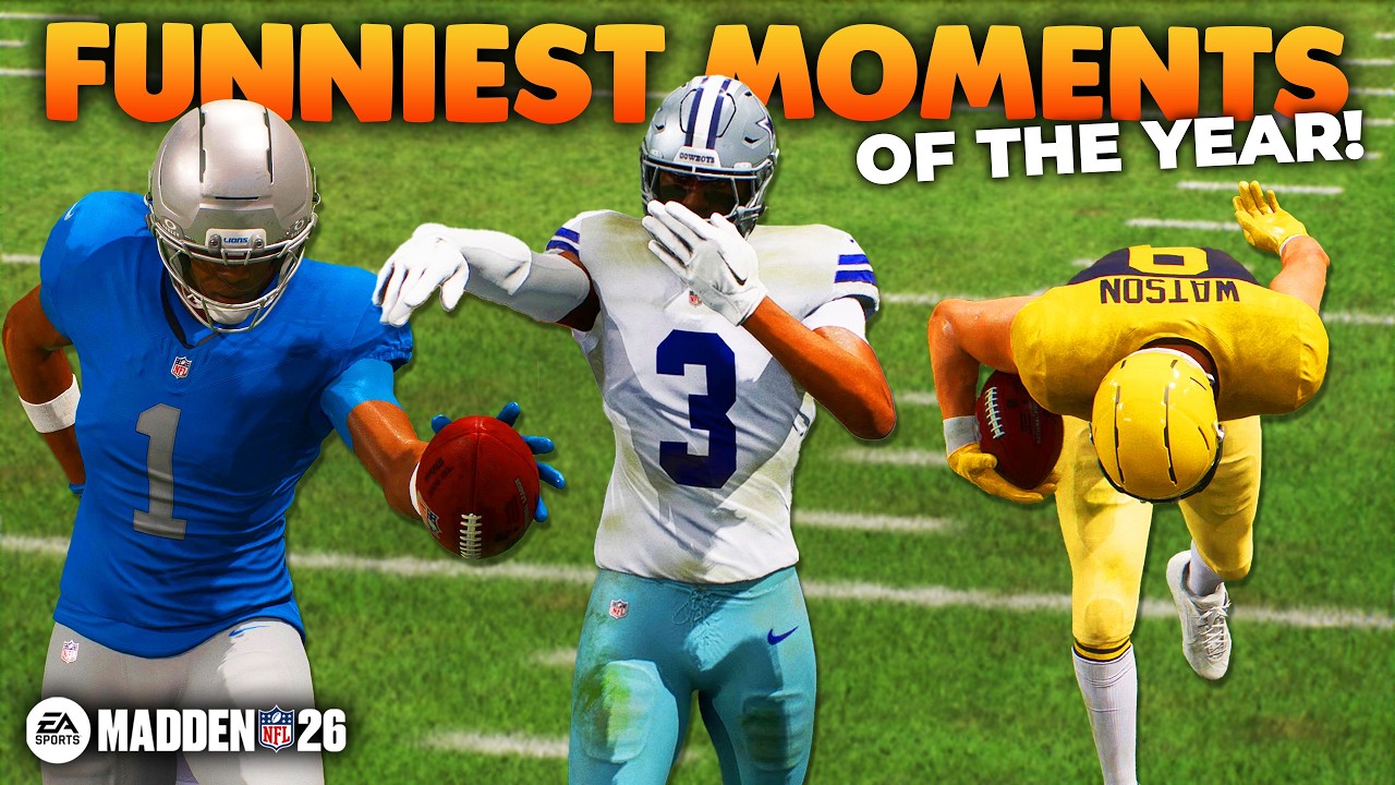 НАШИ САМЫЕ СМЕШНЫЕ МОМЕНТЫ В MADDEN 26!