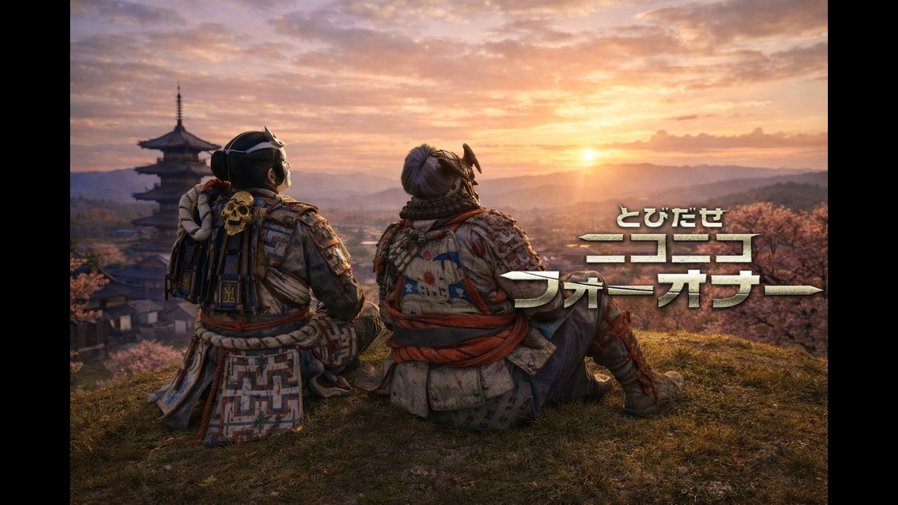 とびだせニコニコフォーオナー[ForHonor]げるげ一家