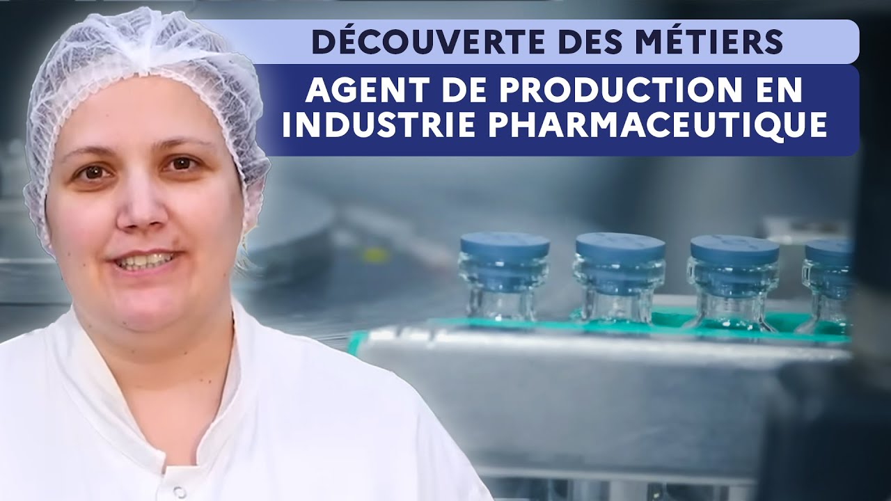 Agent de production en industrie pharmaceutique : fabriquer et conditionner des médicaments