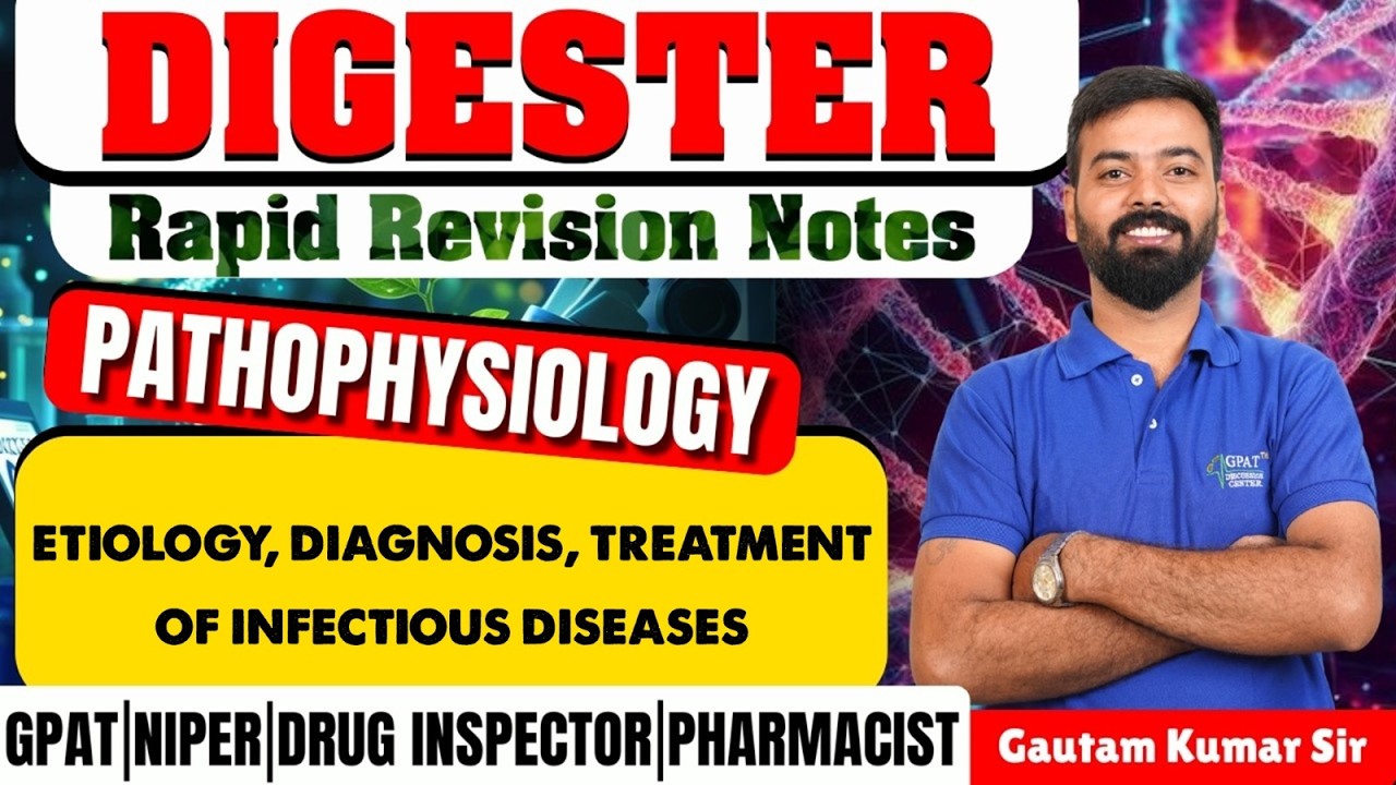D-220 | Etiology, Diagnosis, Treatment of Infectious Disease- Pathophysiology | Rapid Revision
