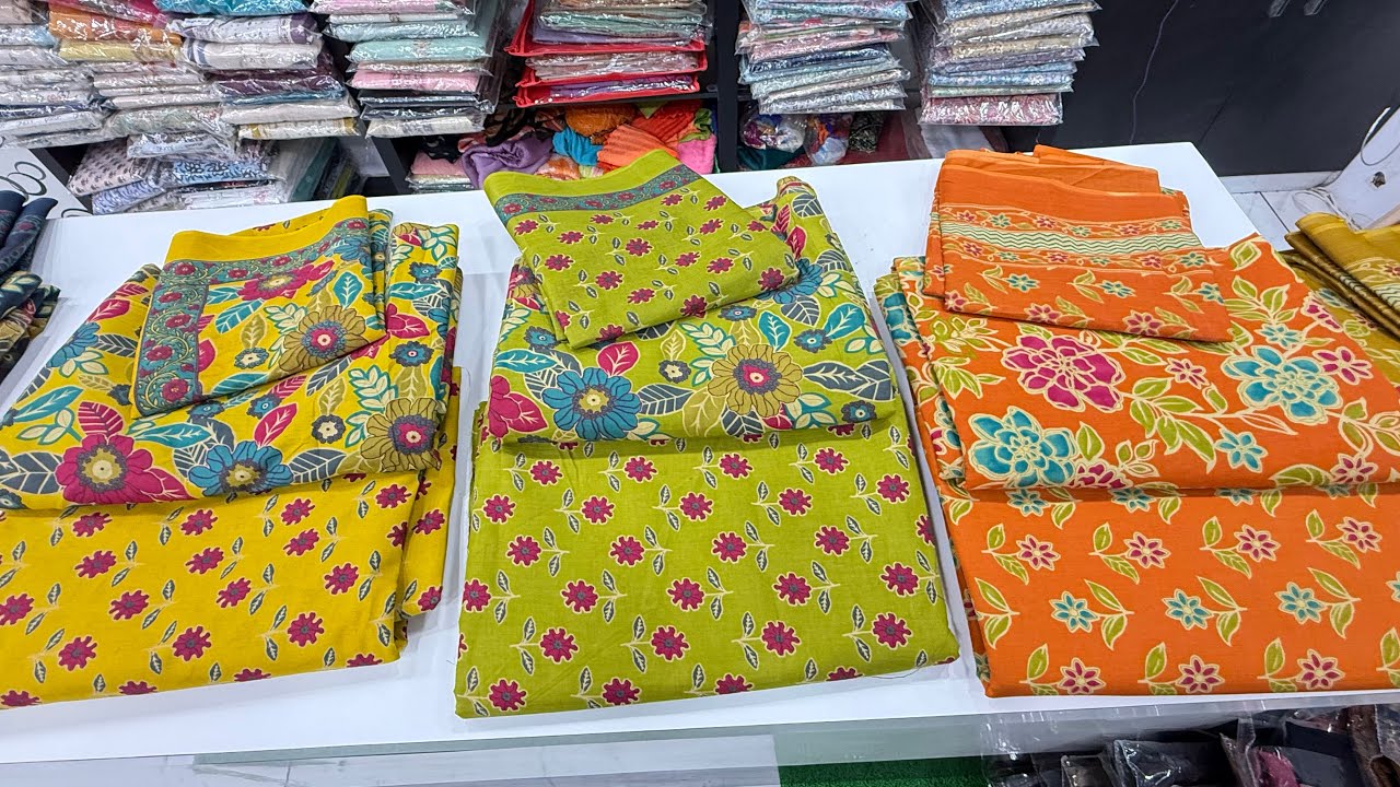 A1 quality 👌 ऐसे सूट आए है तैयार हो कर 🤔 जो मार्केट में देखे नहीं होंगे 🔥richlook prints 😍 #viral 