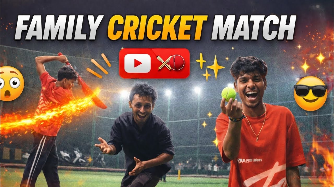 Desire family cricket match 😆 // vlog Rakesh sahoo 
