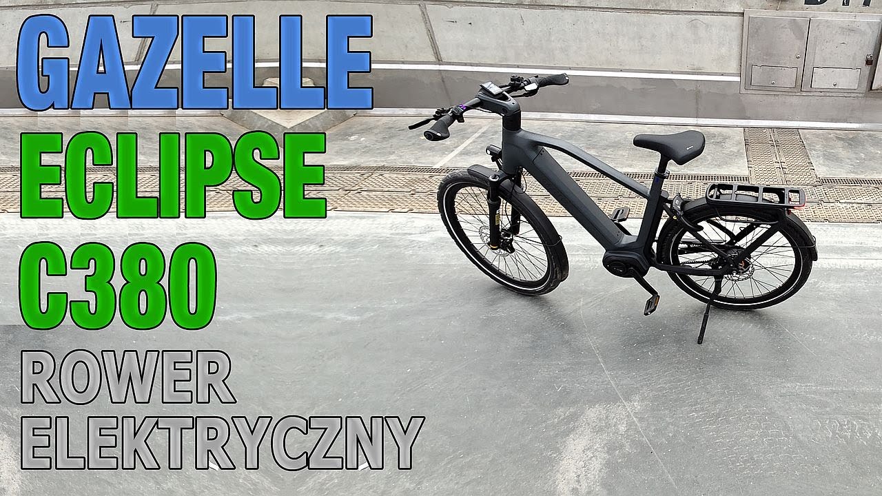 Gazelle Eclipse C380 - prezentacja roweru elektrycznego - Bike Expo 2025