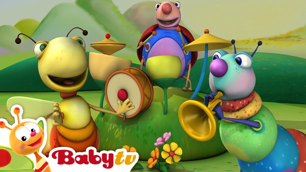 Big Bugs Band -- Jazz 🎺 | Música y Canciones para Niños 🎵 | Caricatura @BabyTVSP